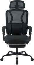 Laden Sie das Bild in den Galerie-Viewer, Bürostuhl LIBER, ergonomisch, mit Fußablage belastbar bis 150 kg