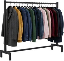 Laden Sie das Bild in den Galerie-Viewer, Garderobenständer im Industrialdesign. Für Büro, Hotel, Messen, Events, Sport, Boutiquen, Showrooms usw.