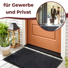 Laden Sie das Bild in den Galerie-Viewer, Schmutzfangmatte Sauberlaufteppich anthrazit-schwarz, 60x90 / 90x150 / 120x180 cm