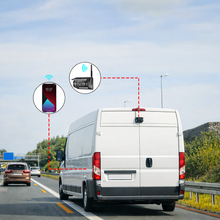 Laden Sie das Bild in den Galerie-Viewer, Autarke WLAN-Solar-HD-Rückfahrkamera, Akku, magnetisch, IR-Nachtsicht