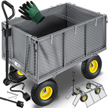 Laden Sie das Bild in den Galerie-Viewer, Bollerwagen 550 kg – Der vielseitige Transportwagen für alle Gelegenheiten. 4 Farben zur Auswahl.
