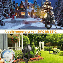 Laden Sie das Bild in den Galerie-Viewer, LED Gartenlicht 6er Set mit Gartenspieß. 6 x 3 Watt LED-Licht. Warmweiß.