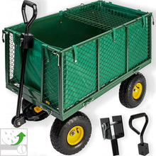 Laden Sie das Bild in den Galerie-Viewer, Bollerwagen 550 kg – Der vielseitige Transportwagen für alle Gelegenheiten. 4 Farben zur Auswahl.