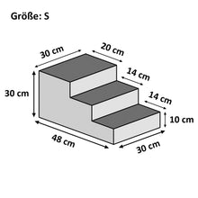 Laden Sie das Bild in den Galerie-Viewer, Tiertreppe Plüsch in 3 verschiedenen Größen und 6 Farben