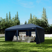 Laden Sie das Bild in den Galerie-Viewer, Faltpavillon 3 x 6 m – (Preiswert) Pop-Up Pavillon inklusive Tragetasche. Sonnenschutz und leichter Regen. Mit 6 Seitenteilen.