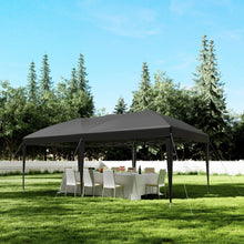 Laden Sie das Bild in den Galerie-Viewer, Faltpavillon 3 x 6 m – (Preiswert) Pop-Up Pavillon inklusive Tragetasche. Sonnenschutz und leichter Regen. Ohne Seitenteile.