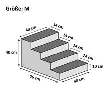 Laden Sie das Bild in den Galerie-Viewer, Tiertreppe Plüsch in 3 verschiedenen Größen und 6 Farben