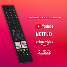 Laden Sie das Bild in den Galerie-Viewer, Telefunken Fernseher 50 Zoll (1,27 Meter) Smart TV 4K UHD Dolby Vision HDR Triple-Tuner HD+
