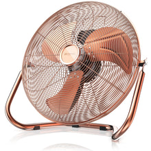 Laden Sie das Bild in den Galerie-Viewer, Windmaschine (Farbe: Kupfer) 160 Watt! Bodenventilator Ø50 cm