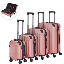 Laden Sie das Bild in den Galerie-Viewer, Kofferset (2026) 4-teilig komplett. Hartschalenkoffer. Reisekoffer. Komplettset.