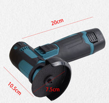Laden Sie das Bild in den Galerie-Viewer, Akku-Mini-Winkelschleifer Flex. Klein und handlich. Übliche 76 mm Scheiben. Auch perfekt um Schrott-Fahrräder zu entfernen.