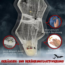 Laden Sie das Bild in den Galerie-Viewer, Halloween Mumie 170 cm Hängend mit LED Augen die glühen