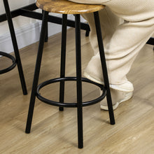 Laden Sie das Bild in den Galerie-Viewer, Barhocker 4er Set mit Bartisch. Küchentisch. Bartisch-Set. 5-tlg.