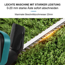 Laden Sie das Bild in den Galerie-Viewer, Sonderposten: Leistungsstarke Akku-Heckenschere. Inkl. 2 Akkus und Ladegerät.