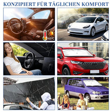 Laden Sie das Bild in den Galerie-Viewer, Auto-Sonnenschutz. Sonnenschutz-Schirm. Schnell geöffnet und platziert in Sekunden.