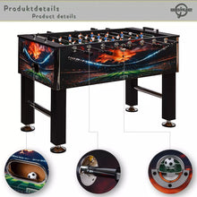 Laden Sie das Bild in den Galerie-Viewer, Turnier Tischfußball Tischkicker 60 kg. Massiv. Turniermaße. Für viele sportliche Stunden ohne Smartphone. Teilweise um weitere 100,- Euro reduziert.