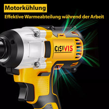 Laden Sie das Bild in den Galerie-Viewer, Akku-Schlagschrauber 21 Volt (Akkuratsche) mit 2 Akkus und Ladegerät.