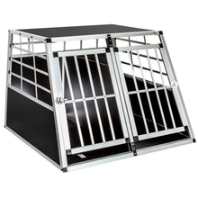 Laden Sie das Bild in den Galerie-Viewer, Hunde-Transportbox. Doppel groß (90x97 cm)