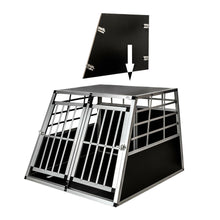 Laden Sie das Bild in den Galerie-Viewer, Hunde-Transportbox. Doppel groß (90x97 cm)
