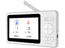 Laden Sie das Bild in den Galerie-Viewer, Babyphone einzigartig! (Schwenkbar) komplett mit Monitor im Set. 11 cm (4,3") Farbdisplay