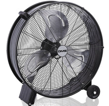 Laden Sie das Bild in den Galerie-Viewer, Windmaschine Ø90 cm mit 400 Watt. Hallenlüfter. Industrielüfter. Trommelventilator