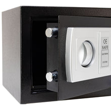 Laden Sie das Bild in den Galerie-Viewer, Stahl-Tresor 20x21 cm, 30 cm Breite, mit elektronischem Zahlenschloss und digitalem Display z.B. für Schlafzimmer (Sexspielzeuge)